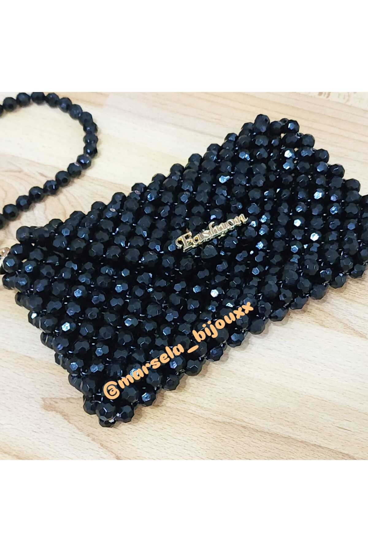 Marsela Boncuk Clutch, Telefon Çantası, Cüzdan